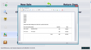 POS - Item Sales Report