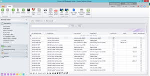 Nominal ledger Chart of accounts landscape